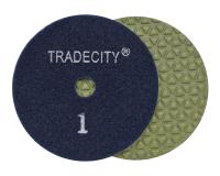 Алмазные гибкие шлифовальные круги Треугольник Pads 5-STEP №1 D100 Алмазные гибкие шлифовальные круги Треугольник Pads 5-STEP №1 D100